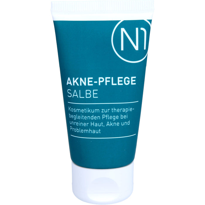 N1 Akne Pflege Salbe verfeinert das Hautbild & hilft Unreinheiten vorzubeugen, 30 ml Onguent