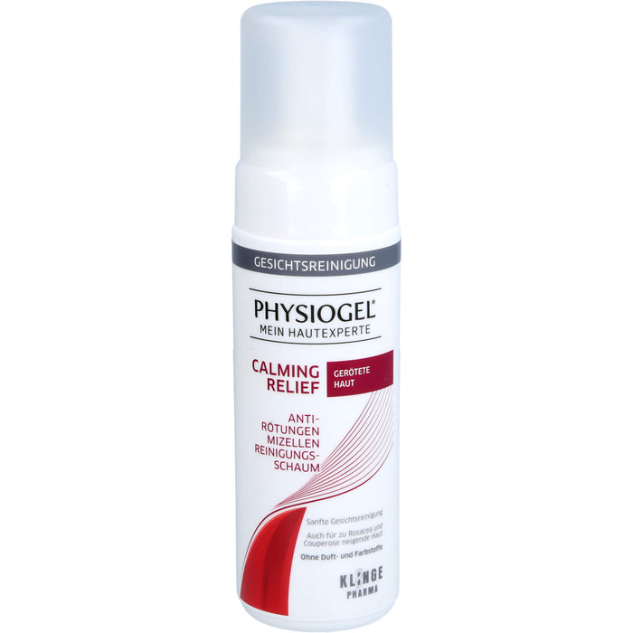 PHYSIOGEL Calming Relief Anti-Rötungen Mizellen Reinigungsschaum, 150 ml Lösung