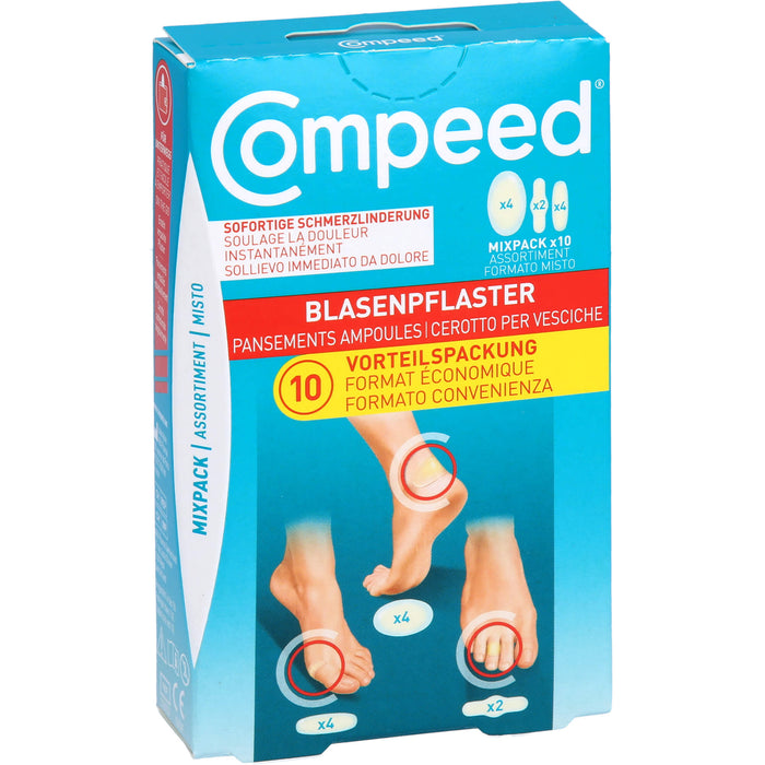 Compeed Blasenpflaster Mixpack, 10 pcs. Patch