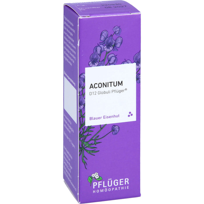 Pflüger Aconitum D12 Globuli Dosierspender, 10 g Globules