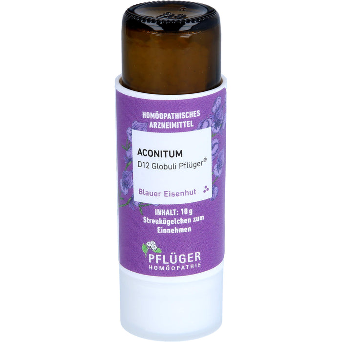 Pflüger Aconitum D12 Globuli Dosierspender, 10 g Globules