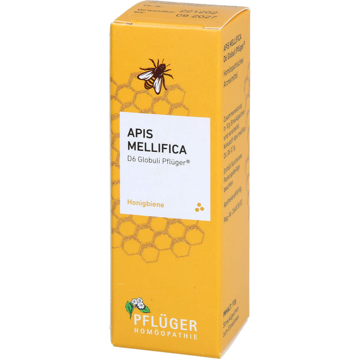 Pflüger Apis mellifica D6 Globuli im Dosierspender, 10 g Globules