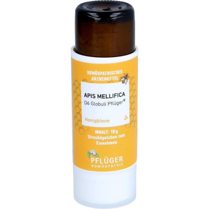 Pflüger Apis mellifica D6 Globuli im Dosierspender, 10 g Globules