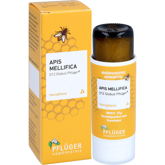 Pflüger Apis mellifica D12 Globuli Dosierspender, 10 g Globules