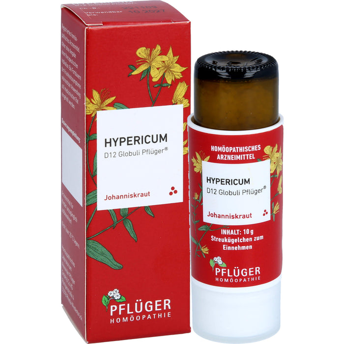 Pflüger Hypericum D12 Globuli, 10 g Globules