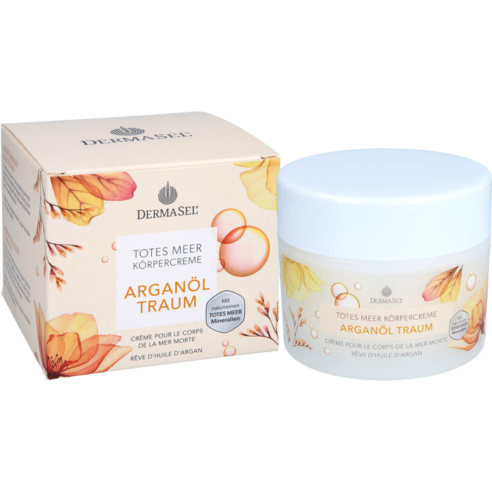 DERMASEL Totes Meer Arganöl Traum Körpercreme, 200 ml Creme