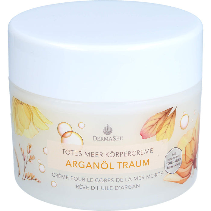 DERMASEL Totes Meer Arganöl Traum Körpercreme, 200 ml Creme