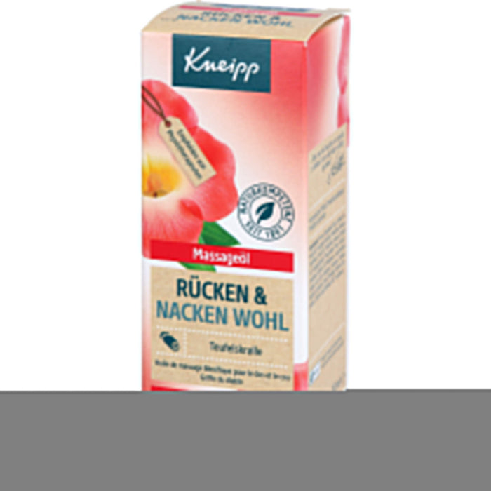 Kneipp Massageöl Rücken & Nacken Wohl, 100 ml Oil