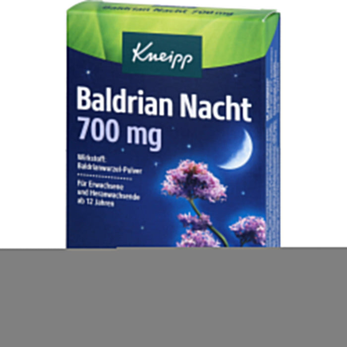 Kneipp Baldrian Nacht 700 mg Tabletten unterstützt den Schlaf, 30 pc Tablettes