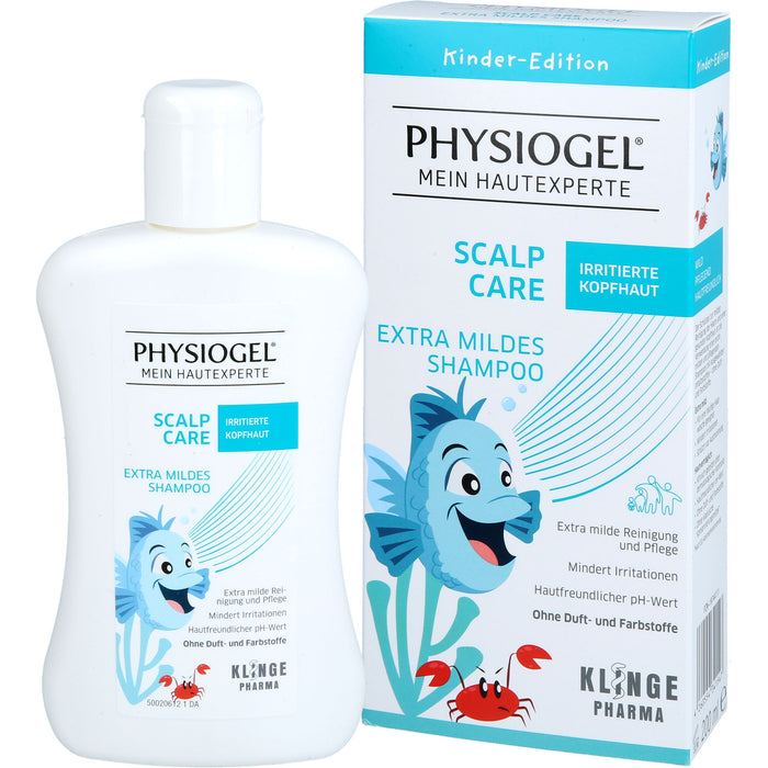 PHYSIOGEL Scalp Care extra mildes Shampoo für Kinder, 200 ml Shampoing