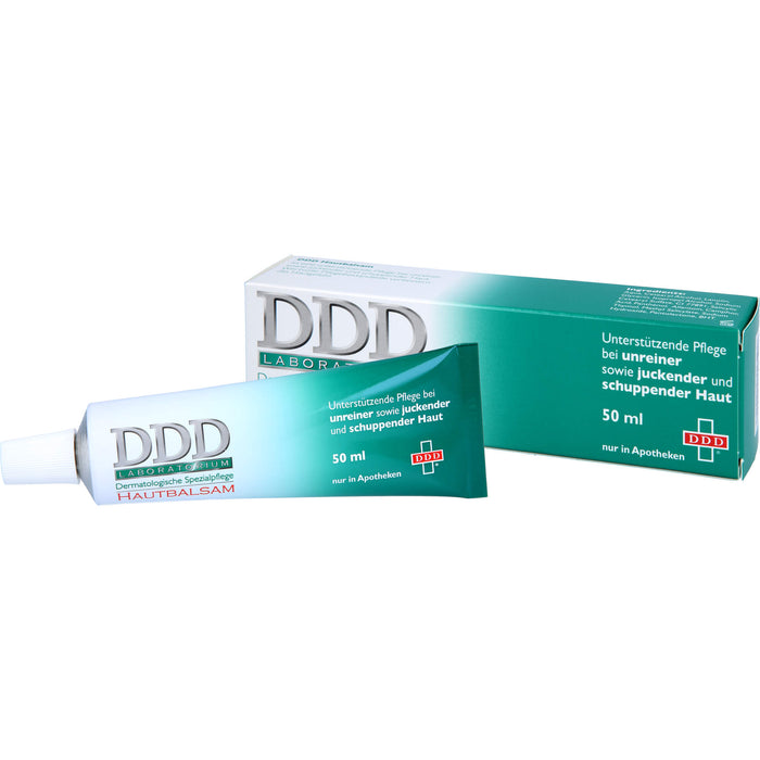 DDD Hautbalsam bei unreiner, juckender und schuppender Haut, 50 ml Balsam