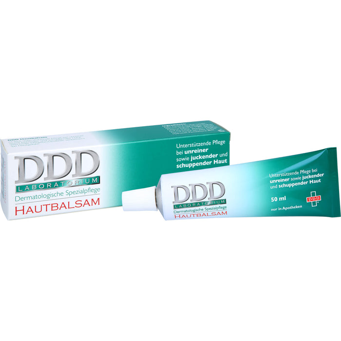 DDD Hautbalsam bei unreiner, juckender und schuppender Haut, 50 ml Balsam