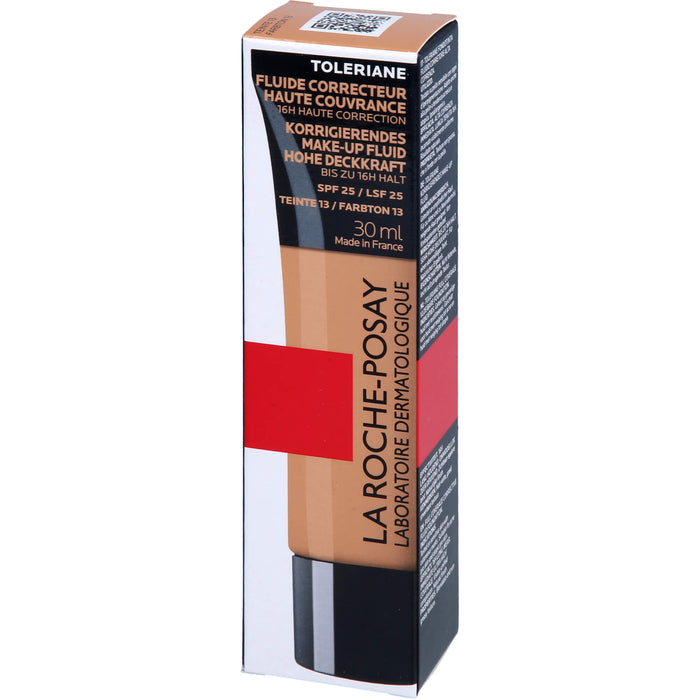 La Roche-Posay Toleriane korrigierendes Make-up Fluid Nr. 13 für empfindliche und unreine Haut, 30 ml Creme