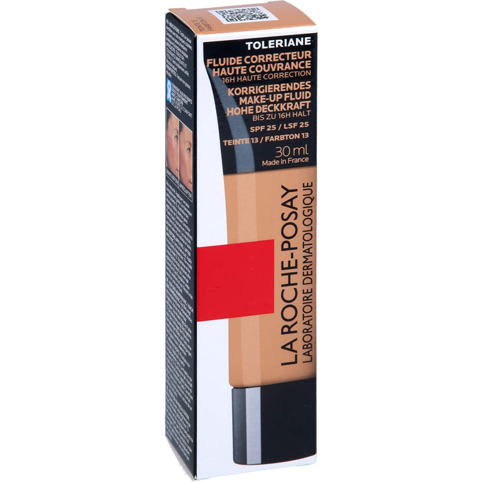 La Roche-Posay Toleriane korrigierendes Make-up Fluid Nr. 13 für empfindliche und unreine Haut, 30 ml Creme
