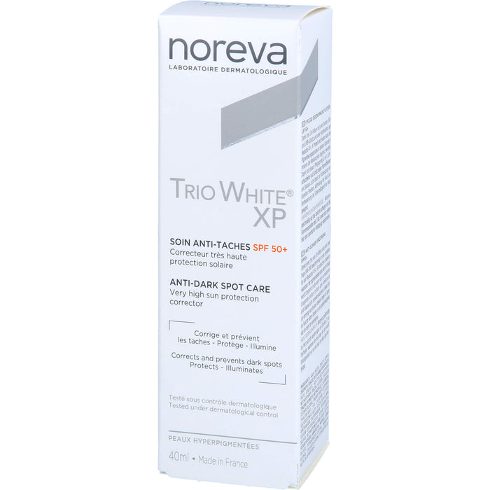 Noreva Trio White XP Tagespflege LSF 50+ Creme zur Reduzierung von Pigmentflecken, 40 ml Cream