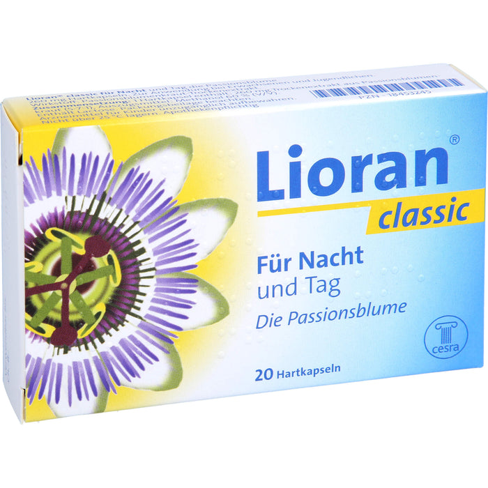 Lioran® classic für Nacht und Tag die Passionsblume, 260 mg Hartkapseln, 20 St HKP