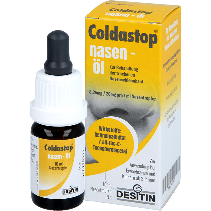 Coldastop Nasen-Öl bei trockener Nasenschleimhaut, 10 ml Oil
