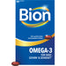 Bion Omega-3 Kapseln mit Bakterienkulturen für Herz, Gehirn und Sehkraft, 30 St. Kapseln