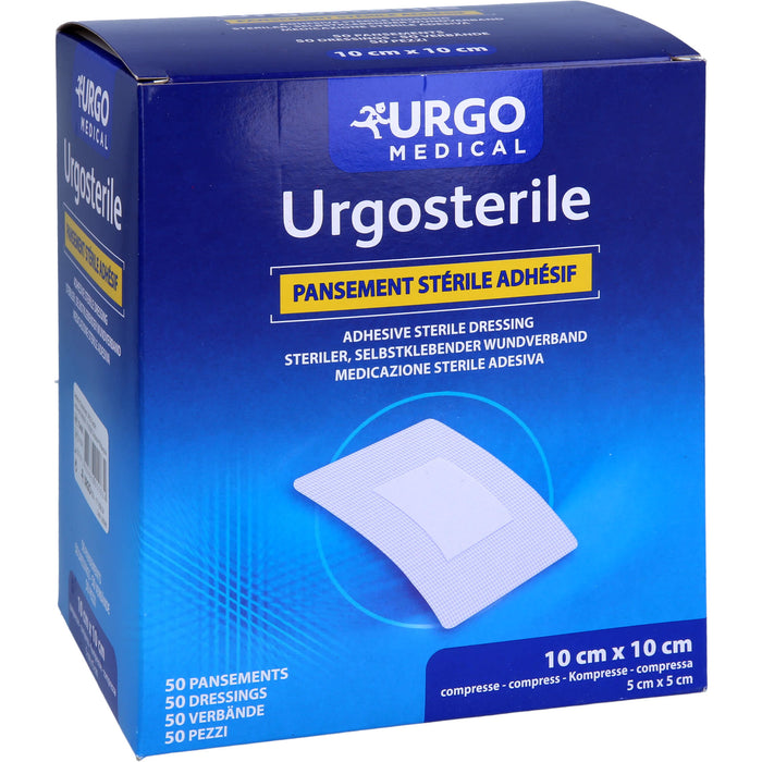 Urgosterile steriler, selbstklebender Wundverband 10 cm x 10 cm, 50 pc Pansement
