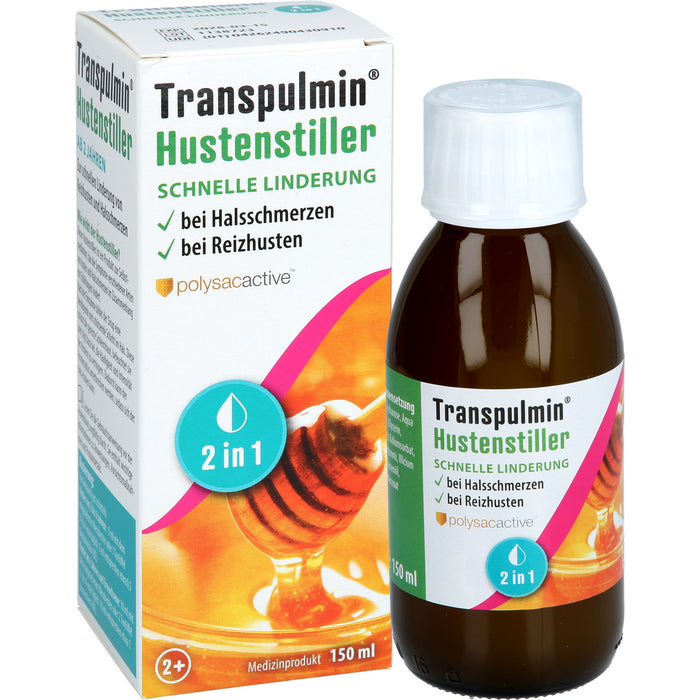 Transpulmin Hustenstiller Sirup, 150 ml Solution