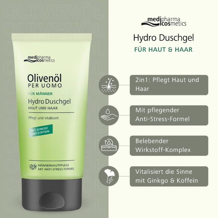 OLIVENÖL PER UOMO Hydro Duschgel, 150 ml, 150 ml Gel douche