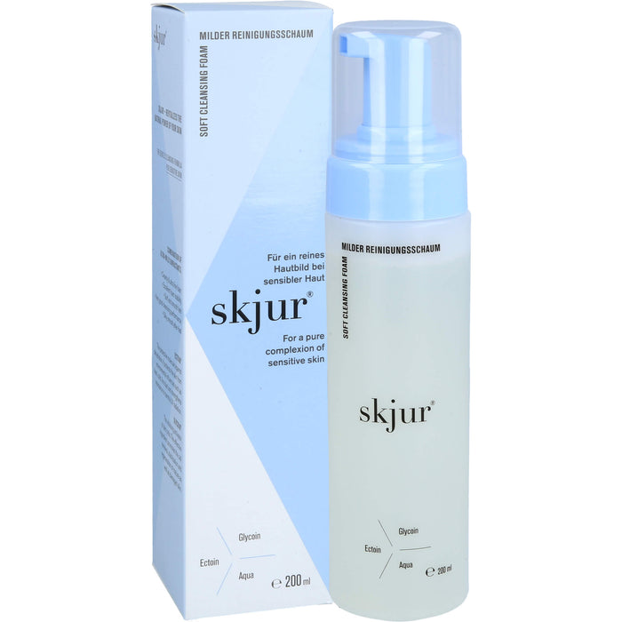 Skjur milder Reinigungsschaum für ein reines Hautbild bei sensibler Haut, 200 ml Solution