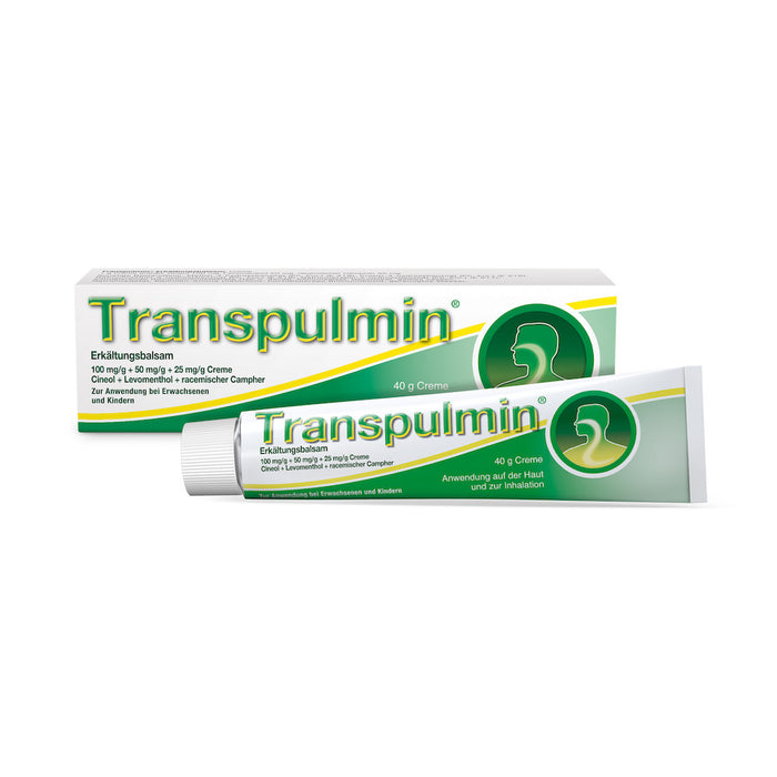Transpulmin Erkältungsbalsam, 40 g Creme