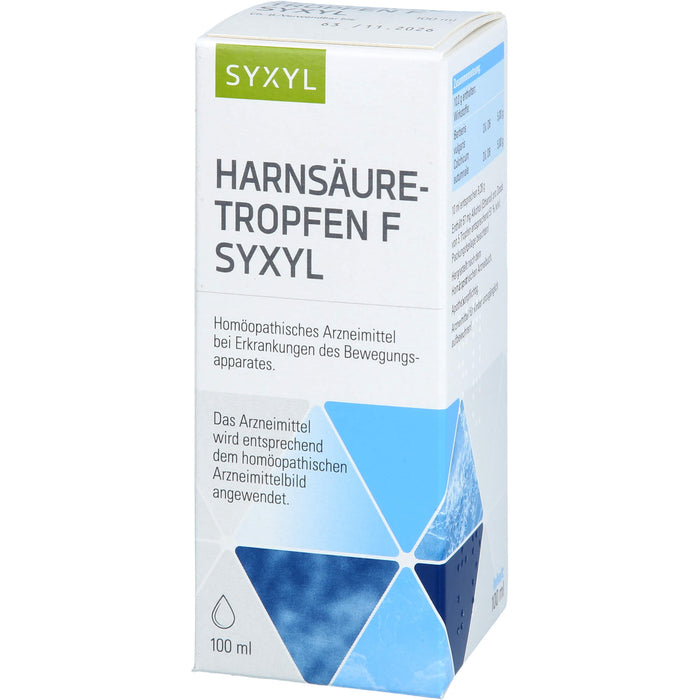 Harnsäuretropfen F SYXYL Lösung bei Erkrankungen des Bewegungsapparates, 100 ml Solution