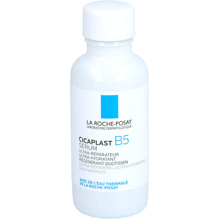 La Roche-Posay Cicaplast B5 Serum reparierendes und feuchtigkeitsspendendes Gesichtsserum mit 10 % Dexpanthenol, 30 ml Solution