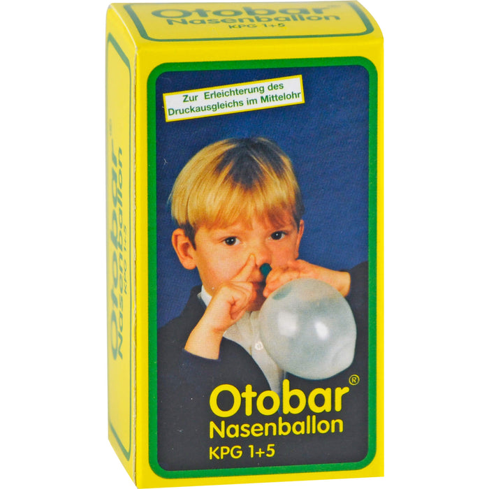 Otobar Nasenballon für den Druckausgleich im Mittelohr, 1 pcs. Combipack