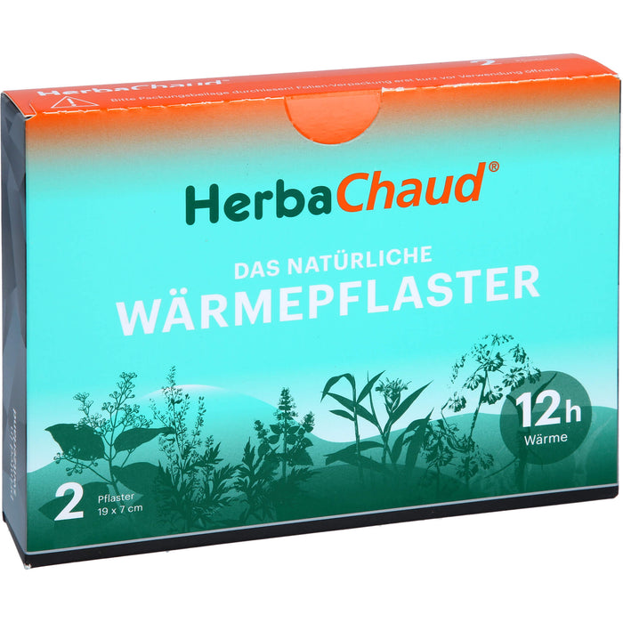 HerbaChaud Wärmepflaster 19 x 7 cm 12 h Wärme, 2 pc Pansement