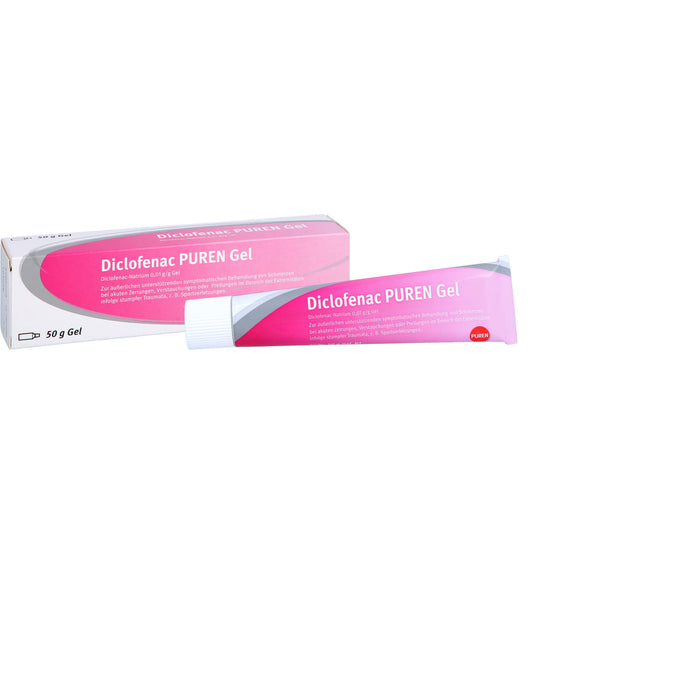 PUREN Diclofenac Gel bei Schmerzen, 50 g Gel
