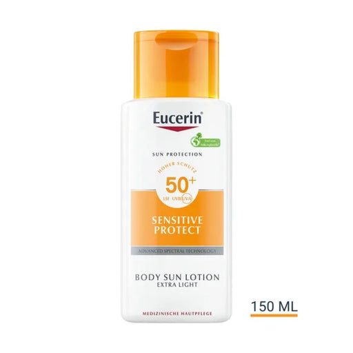 Eucerin Sensitive Protect Sun Lotion Extra Light LSF 50+, 150 ml Lotion
