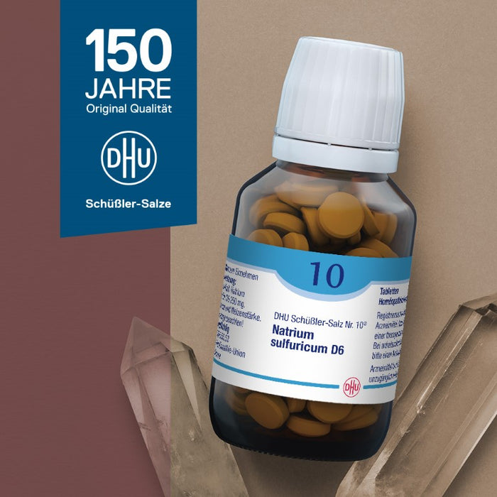 DHU Schüßler-Salz Nr. 10 Natrium sulfuricum D6, 200 pcs. Tablets