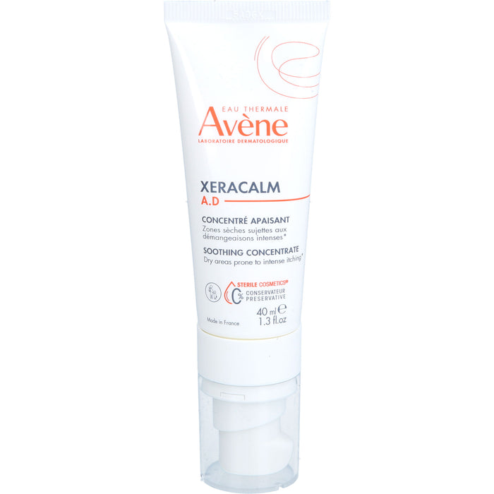 Avène XeraCalm A.D beruhigendes Konzentrat für trockene, zu starkem Juckreiz neigende Hautzonen, 40 ml Concentré