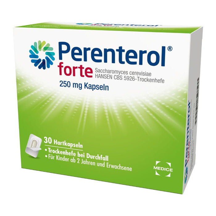 Perenterol forte 250 mg Kapseln bei akutem Durchfall, 30 pcs. Capsules