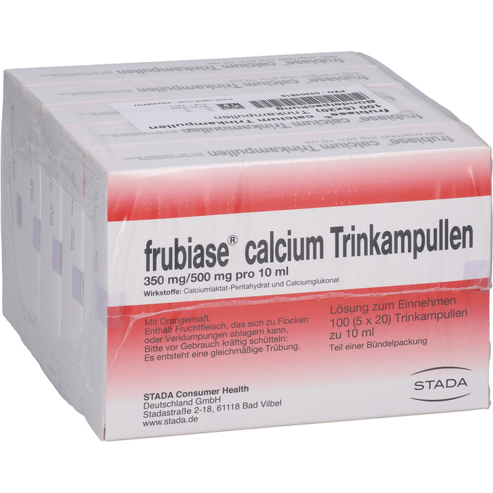 frubiase  calcium Trinkampullen, 100 pc Ampoules