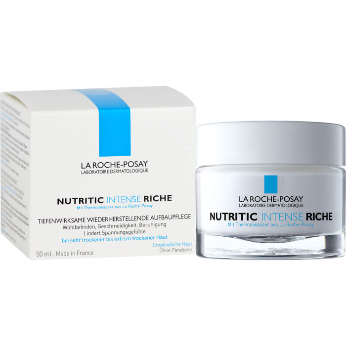 La Roche-Posay Nutritic Intense Riche reichhaltige und ultra-nährende Aufbaupflege, 50 ml Crème