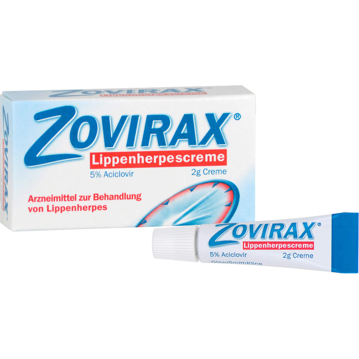 Zovirax Lippenherpescreme, 2 g Crème