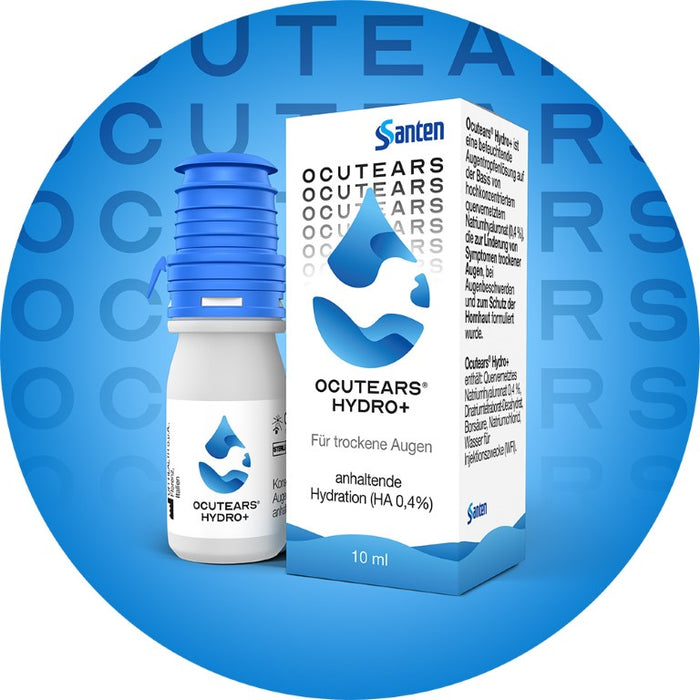 OCUTEARS Hydro+ Augentropfen bei beanspruchten Trockenen Augen mit Hyaluronsäure, 10 ml Solution