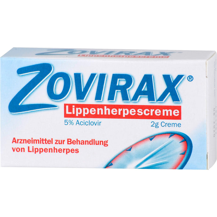 Zovirax Lippenherpescreme, 2 g Crème