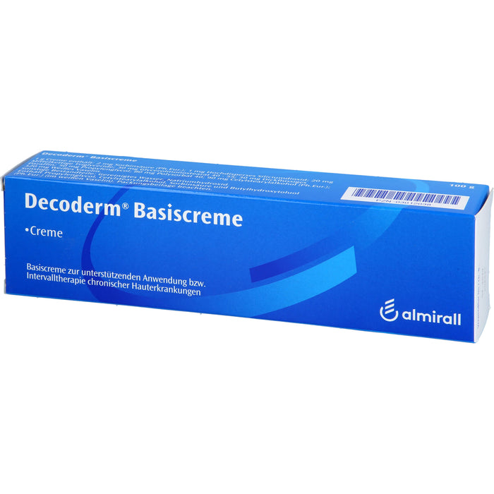 Decoderm Basiscreme zur Intervalltherapie chronischer Hauterkrankungen, 100 g Cream