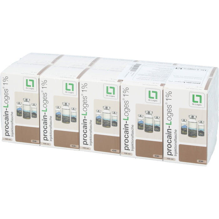 procain-Loges  1% Injektionsflasche, 100 ml, 1000 ml Solution