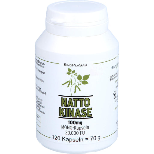 Nattokinase 100 mg Mono 2000 FU Kapseln, 120 St. Kapseln