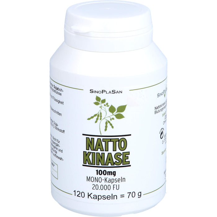 Nattokinase 100 mg Mono 2000 FU Kapseln, 120 St. Kapseln