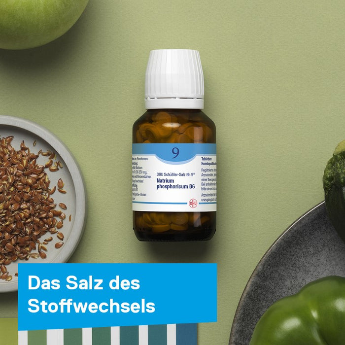 DHU Schüßler-Salz Nr. 9 Natrium phosphoricum D6, 200 pc Tablettes