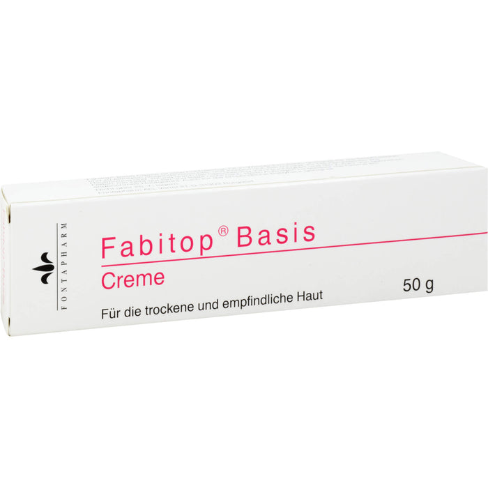 Fabitop Basis Creme für die trockene und empfindliche Haut, 50 g Crème