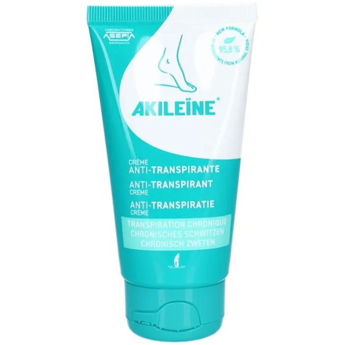 AKILEINE Anti-Transpirant Creme bei chronischem Schwitzen, 75 ml Creme