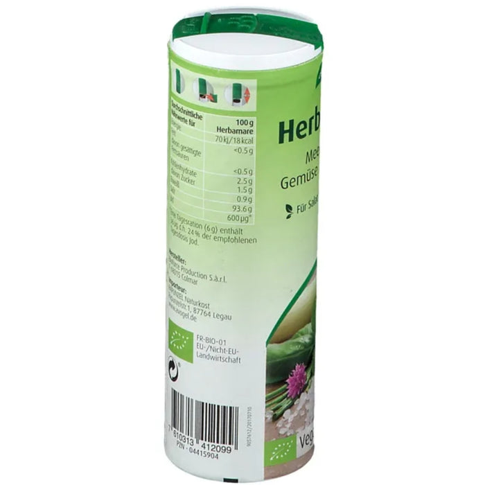 A.Vogel Herbamare Original Frischkräuter-Meersalz, 125 g Salt