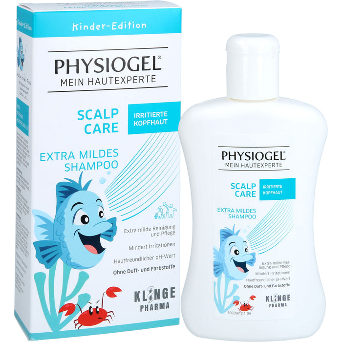 PHYSIOGEL Scalp Care extra mildes Shampoo für Kinder, 200 ml Shampoing
